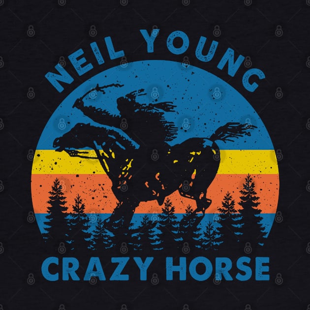 Crazy Horse Young Retro by Symmetry Stunning Portrait